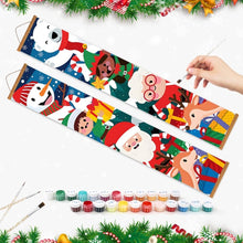 Laden Sie das Bild in den Galerie-Viewer, Malen nach Zahlen DIY Tür Banner - Frostiges Lächeln