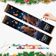 Laden Sie das Bild in den Galerie-Viewer, Malen nach Zahlen DIY Tür Banner - Lebkuchen Spaß