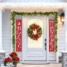 Laden Sie das Bild in den Galerie-Viewer, Malen nach Zahlen DIY Tür Banner - Glaube an Weihnachtszauber