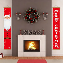 Laden Sie das Bild in den Galerie-Viewer, Malen nach Zahlen DIY Tür Banner - Glücklicher Weihnachtsmann