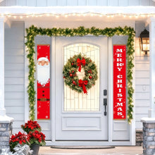 Laden Sie das Bild in den Galerie-Viewer, Malen nach Zahlen DIY Tür Banner - Glücklicher Weihnachtsmann