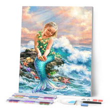 Laden Sie das Bild in den Galerie-Viewer, Diamond Painting | Diamond Painting - Little Mermaid | Diamond Painting Romance romance | FiguredArt
