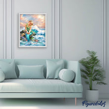 Laden Sie das Bild in den Galerie-Viewer, Diamond Painting | Diamond Painting - Little Mermaid | Diamond Painting Romance romance | FiguredArt
