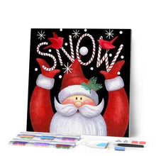 Laden Sie das Bild in den Galerie-Viewer, Diamond Painting | Diamond Painting - Santa Claus Snow | christmas Diamond Painting Religion religion | FiguredArt