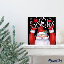 Laden Sie das Bild in den Galerie-Viewer, Diamond Painting | Diamond Painting - Santa Claus Snow | christmas Diamond Painting Religion religion | FiguredArt