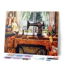 Laden Sie das Bild in den Galerie-Viewer, Diamond Painting | Diamond Painting - Sewing Machine | Diamond Painting Romance romance | FiguredArt