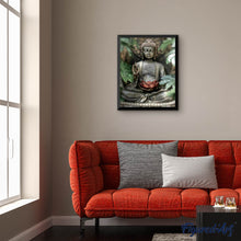 Laden Sie das Bild in den Galerie-Viewer, Diamond Painting – Buddha-Statue in Frieden