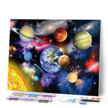 Laden Sie das Bild in den Galerie-Viewer, Diamond Painting | Diamond Painting - Planets from the sky | Diamond Painting Discover the World discover the world | FiguredArt
