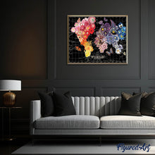 Laden Sie das Bild in den Galerie-Viewer, Diamond Painting – Die Welt in Blüten | Figured'Art