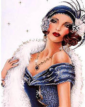 Laden Sie das Bild in den Galerie-Viewer, Diamond Painting – Stilvolle Dame
