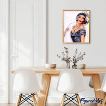 Laden Sie das Bild in den Galerie-Viewer, Diamond Painting – Stilvolle Dame