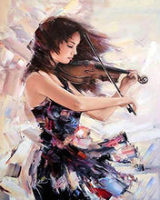 Laden Sie das Bild in den Galerie-Viewer, Diamond Painting – Violinistin