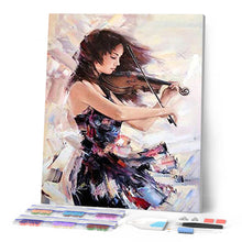 Laden Sie das Bild in den Galerie-Viewer, Diamond Painting – Violinistin