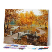 Laden Sie das Bild in den Galerie-Viewer, Diamond Painting – Herbstlandschaft