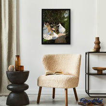 Laden Sie das Bild in den Galerie-Viewer, Diamond Painting | Diamond Painting - Courtesans in the Garden | Diamond Painting Romance romance | FiguredArt