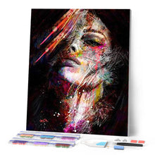 Laden Sie das Bild in den Galerie-Viewer, Diamond Painting – Buntes Gesicht