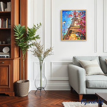 Laden Sie das Bild in den Galerie-Viewer, Diamond Painting – Romantischer Eiffelturm
