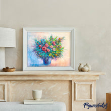 Laden Sie das Bild in den Galerie-Viewer, Diamond Painting – Farbenfroher Blumenstrauß