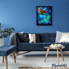 Laden Sie das Bild in den Galerie-Viewer, Diamond Painting | Diamond Painting - Mermaid under the Water | Diamond Painting Romance romance | FiguredArt