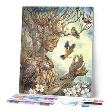 Laden Sie das Bild in den Galerie-Viewer, Diamond Painting | Diamond Painting - The Woman Tree | animals Diamond Painting Animals trees | FiguredArt