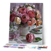Laden Sie das Bild in den Galerie-Viewer, Diamond Painting | Diamond Painting - Bouquet of Roses | Diamond Painting Flowers flowers | FiguredArt