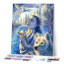 Laden Sie das Bild in den Galerie-Viewer, Diamond Painting | Diamond Painting - Princess of Animals | animals Diamond Painting Animals | FiguredArt