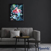 Laden Sie das Bild in den Galerie-Viewer, Diamond Painting | Diamond Painting - Mermaid and bubbles | Diamond Painting Romance romance | FiguredArt