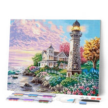 Laden Sie das Bild in den Galerie-Viewer, Diamond Painting | Diamond Painting - Small Lighthouse | Diamond Painting Landscapes landscapes | FiguredArt