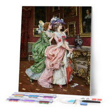 Laden Sie das Bild in den Galerie-Viewer, Diamond Painting | Diamond Painting - Courtesans | Diamond Painting Romance romance | FiguredArt