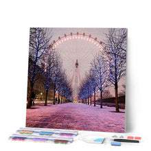 Laden Sie das Bild in den Galerie-Viewer, Diamond Painting | Diamond Painting - Ferris Wheel | cities Diamond Painting Cities | FiguredArt