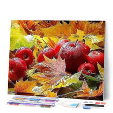 Laden Sie das Bild in den Galerie-Viewer, Diamond Painting | Diamond Painting - Apples in Autumn | Diamond Painting Landscapes landscapes | FiguredArt
