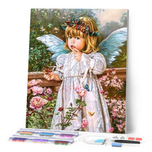 Laden Sie das Bild in den Galerie-Viewer, Diamond Painting | Diamond Painting - Angel in the Garden | Diamond Painting Romance romance | FiguredArt