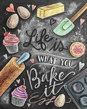 Laden Sie das Bild in den Galerie-Viewer, Diamond Painting – Bake it – 40 x 50 cm auf Keilrahmen gespannt | Figured'Art