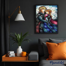 Laden Sie das Bild in den Galerie-Viewer, Diamond Painting | Diamond Painting - Couple Stained Glass | Diamond Painting Other other | FiguredArt