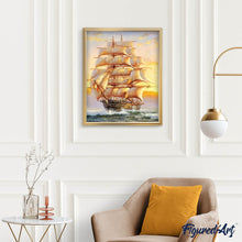 Laden Sie das Bild in den Galerie-Viewer, Diamond Painting | Diamond Painting - Galion | Diamond Painting Ships ships | FiguredArt