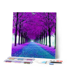 Laden Sie das Bild in den Galerie-Viewer, Diamond Painting | Diamond Painting - Flowered Pathway | Diamond Painting Flowers flowers | FiguredArt