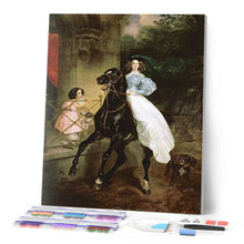 Laden Sie das Bild in den Galerie-Viewer, Diamond Painting | Diamond Painting - The Rider | animals Diamond Painting Animals Diamond Painting Romance romance | FiguredArt
