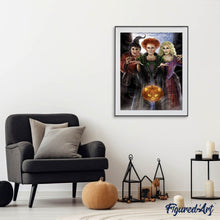 Laden Sie das Bild in den Galerie-Viewer, Diamond Painting | Diamond Painting - Halloween Witches | Diamond Painting Other halloween other | FiguredArt