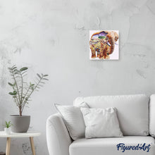 Laden Sie das Bild in den Galerie-Viewer, Diamond Painting | Diamond Painting - Elephant Landscape | animals Diamond Painting Animals elephants landscapes | FiguredArt