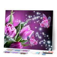 Laden Sie das Bild in den Galerie-Viewer, Diamond Painting | Diamond Painting - Butterfly sparkling | animals butterflies Diamond Painting Animals Diamond Painting Flowers flowers |