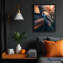Laden Sie das Bild in den Galerie-Viewer, Diamond Painting – Improvisierender Pianist