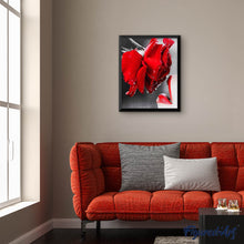 Laden Sie das Bild in den Galerie-Viewer, Diamond Painting | Diamond Painting - Red Rose and Lips | Diamond Painting Flowers flowers | FiguredArt