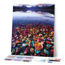 Laden Sie das Bild in den Galerie-Viewer, Diamond Painting | Diamond Painting - Colorful Pebbles | Diamond Painting Landscapes landscapes | FiguredArt
