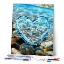 Laden Sie das Bild in den Galerie-Viewer, Diamond Painting | Diamond Painting - Clear Heart | Diamond Painting Romance romance | FiguredArt