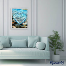 Laden Sie das Bild in den Galerie-Viewer, Diamond Painting | Diamond Painting - Clear Heart | Diamond Painting Romance romance | FiguredArt