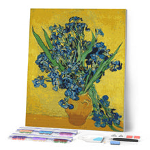 Laden Sie das Bild in den Galerie-Viewer, Diamond Painting - Vase mit Iris - Van Gogh