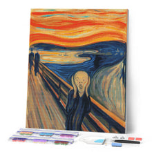Laden Sie das Bild in den Galerie-Viewer, Diamond Painting - Der Schrei - Munch