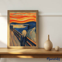 Laden Sie das Bild in den Galerie-Viewer, Diamond Painting - Der Schrei - Munch