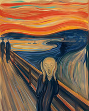 Laden Sie das Bild in den Galerie-Viewer, Diamond Painting - Der Schrei - Munch