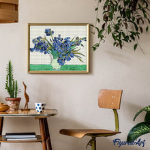 Laden Sie das Bild in den Galerie-Viewer, Diamond Painting - Iris Nr. 2 - Van Gogh